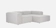 Elegant Edge 2 Seater Versatile LHS L Shaped Sofa In Grey Color