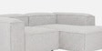 Elegant Edge 2 Seater Versatile LHS L Shaped Sofa In Grey Color