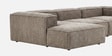 Elegant Edge 3 Seater Boucle RHS In Dark Grey Color