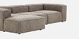 Elegant Edge 3 Seater Boucle RHS In Dark Grey Color