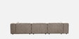 Elegant Edge 3 Seater Boucle RHS In Dark Grey Color