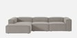 Elegant Edge 3 Seater RHS Sofa In Grey Color