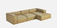 Elegant Edge 3 Seater Faux Leather LHS L Shaped Sofa