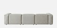 Elegant Edge 3 Seater RHS Sofa In Dark Grey Color
