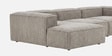 Elegant Edge 3 Seater RHS Sofa In Grey Color