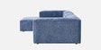 Elegant Edge 3 Seater RHS Sofa In Navy Blue Color
