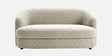 Elegant Ensemble Boucle 2 Seater Sofa In Beige Colour