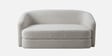 Elegant Ensemble Boucle 2 Seater Sofa In Cream Colour