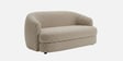 Elegant Ensemble Boucle 2 Seater Sofa In Cream Colour