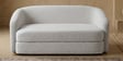 Elegant Ensemble Boucle 2 Seater Sofa In Cream Colour