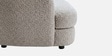 Elegant Ensemble Boucle 2 Seater Sofa In Grey Colour
