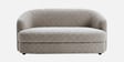 Elegant Ensemble Boucle 2 Seater Sofa In Grey Colour