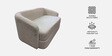 Elegant Ensemble Boucle 2 Seater Sofa In Grey Colour