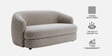 Elegant Ensemble Boucle 2 Seater Sofa In Grey Colour