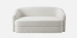 Elegant Ensemble Boucle 2 Seater Sofa In Mouse Grey Colour