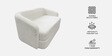 Elegant Ensemble Boucle 2 Seater Sofa In Mouse Grey Colour