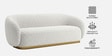 Elegant Ensemble Boucle 3 Seater In White Colour