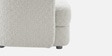 Elegant Ensemble Boucle 3 Seater Sofa In  Mouse Grey Colour