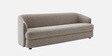 Elegant Ensemble Boucle 3 Seater Sofa In Grey Colour