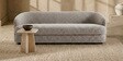 Elegant Ensemble Boucle 3 Seater Sofa In Grey Colour