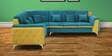 Elegant LHS Sectional 6 Seater Sofa In Dualton Color