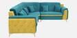 Elegant LHS Sectional 6 Seater Sofa In Dualton Color