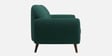 Elegant Velvet Fabric 3 Seater Sofa In Teal Green Color
