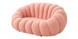 Elegant Velvet Upholstered Couch 3+2+1 Seater Sofa Set In Pink Colour Elegant Velvet Upholstered Couch 3+2+1 Seater Sofa Set In Pink Colour