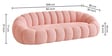 Elegant Velvet Upholstered Couch 3+2+1 Seater Sofa Set In Pink Colour Elegant Velvet Upholstered Couch 3+2+1 Seater Sofa Set In Pink Colour
