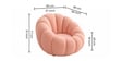 Elegant Velvet Upholstered Couch 3+2+1 Seater Sofa Set In Pink Colour Elegant Velvet Upholstered Couch 3+2+1 Seater Sofa Set In Pink Colour