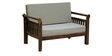 Elegante Solid Wood 2 Seater Sofa in Provincial Teak Finish