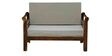 Elegante Solid Wood 2 Seater Sofa in Provincial Teak Finish