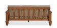 Elena Solid Wood 3 Seater Sofa in Wenge Colour