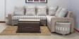 Elevis Corner Sofa in Beige Colour