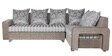 Elevis Corner Sofa in Beige Colour