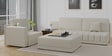 Elite  Vevet RHS Sectional  Sofa in Ivory Colour