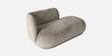 Elite Elegance Suede 2 Seater Sofa In Mouse Grey Colour