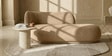 Elite Elegance Suede 2 Seater Sofa In Soft Sand Colour