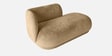 Elite Elegance Suede 2 Seater Sofa In Soft Sand Colour