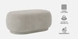 Elite Elegance Suede Ottoman Bench Beige