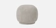 Elite Elegance Suede Ottoman Bench Beige