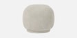 Elite Elegance Suede Ottoman Bench In Cream Colour