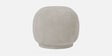 Elite Elegance Suede Ottoman Bench In Grey Colour