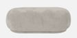 Elite Elegance Suede Ottoman Bench In Grey Colour