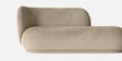 Elite Elegance Velvet Fabric 2 Seater Sofa In Mouse Grey Colour