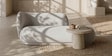 Elite Elegance Velvet Fabric 2 Seater Sofa In Soft Grey Colour
