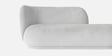Elite Elegance Velvet Fabric 2 Seater Sofa In Soft Grey Colour