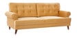 Elixir Three Seater Sofa in Mustard Colour