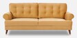 Elixir Three Seater Sofa in Mustard Colour