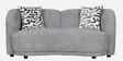 Elowen Fabric 2 Seater Sofa Set In Grey Colour